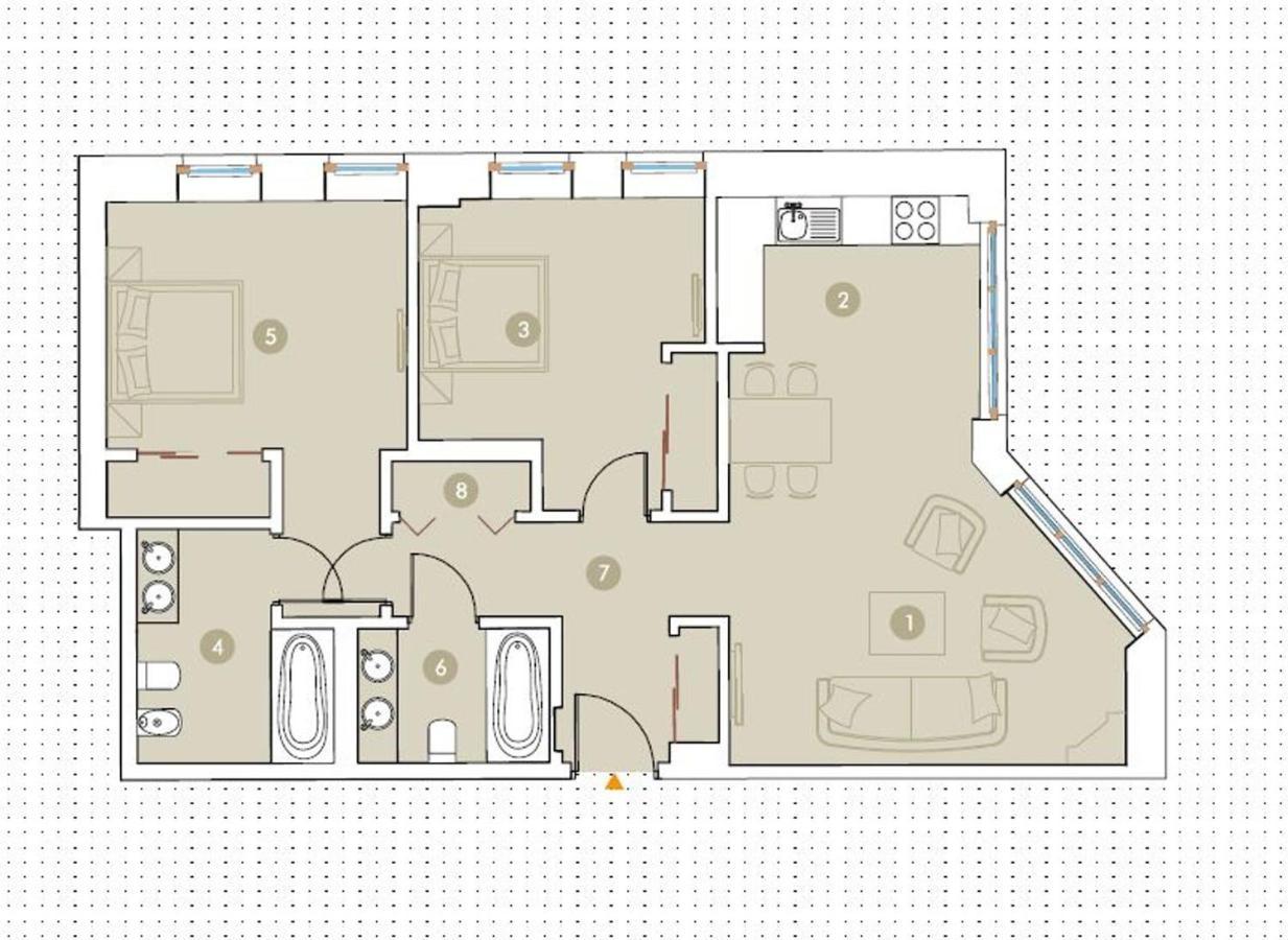 Golden Market Square - 3Rooms, 90M2 Of Comfort & Quiet - As Home Apartamenty R502 Wroclaw Exterior photo